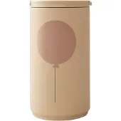 Design Letters Kids Life Kop Met Rietje - Mokken & kopjes Polypropyleen Beige - 30101024BEIBALLOON
