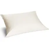 Yumeko Kussensloop Katoen Satijn 70x90 Wit - Eco, Bio & Fairtrade
