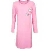 Temptation Dames Nachthemd - Bigshirt - Roze - Maat XL