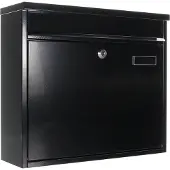 Rottner BrievenbusPetra 2 |Zwartgrijs |31,5x36x11,5cm|