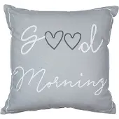 Mars & More hartje kussen good morning 45x45cm*