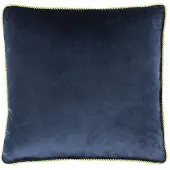 Mars & More kussen fluweel goud navy 45x45cm