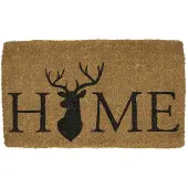 Mars & More kokosmat handgeweven hertenkop home 75cm