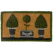 Mars & More kokosmat handgeweven 3 topiary 75cm