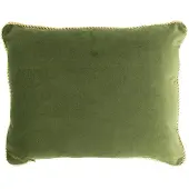 Mars & More half kussen fluweel goud appel groen 35x45cm
