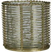 Mars & More windlicht metaal champagne goud b