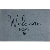Mars & More deurmat welcome home grijs 75x50cm