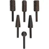Kwb 495500 Profielrasp-set, 6-delig 6 stuk(s)