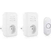 Byron gong – plugin – doorvoer – penaarde – 2 x 150 m – wit