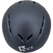 Nice Schaatshelm 022 Met Magnetische Sluiting (zwart) L/xl (58-61cm) Matt Metallic Black