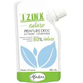 Aladine plakkaatverf Izink Nature 80 ml Gletsjer Blauw milieuvriendelijk.