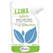 Aladine plakkaatverf Izink Nature 80 ml azuurblauw creatief.
