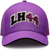 Mercedes LH44 Trucker Cap Paars - Lewis Hamilton -