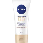 Nivea Verfraaiende hydraterende crème 5-in-1 BB Cream SPF 15 (5in1 Beautifying Moisturizer), 50 ml, voor een donkerdere huidtint