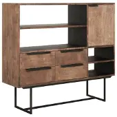 DTP Home Odeon dressoir teakhout 136x40x120cm