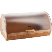 King Hoff 3216 - Broodtrommel - Bamboe - Acryl - 39x28x18.5 cm - 20 liter