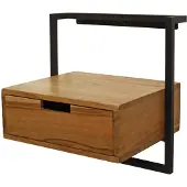 AnLi Style Nachtkastje air solid (Naturel, 44x45x35cm)