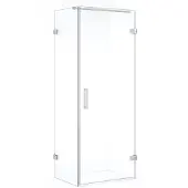 Maxaro Diamond Douchecabine | 70x50 cm Chroom Helder glas Draaideur Rechthoek