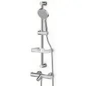Maxaro Balance Badkraan Opbouw | Chroom Thermostatisch met handdouche