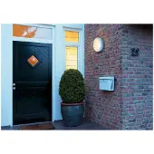 SLV LED Plafondlamp | 1X E14 Max 60W | IP44 Dimbaar Wit | BULAN