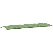 vidaXL Tuinbankkussen 180x50x7 cm oxford stof bladpatroon