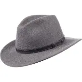 Scippis Stamford Vilthoed – 100% Wolvilt met Stijlvolle Leren Rand