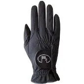 Roeckl - Rijhandschoenen Lisboa Swarovski - Zwart Maat 8