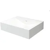 Best design Best-Design "Oasis" Wastafel "Just-Solid" 60x45x14,5cm Mat Wit