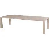 Hartman Element Teak tuintafel 300 x 100 grey wash -