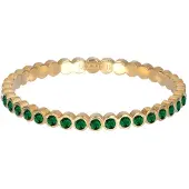 Ixxxi Vulring Small Circle Stone Emerald