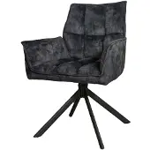 Starfurn Eetkamerstoel dani | velvet 56 x x 65