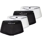 Pieces Broekje zwart / wit