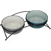 Trixie Set Van 2 Voerbakken 15 Cm