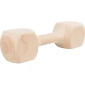 Trixie houten apporteerblok gehoekt - 400 gr