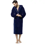 Morgenstern Marc Heren Badjas nachtblauw XL