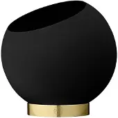 AYTM Globe bloempot Ø30 cm Black