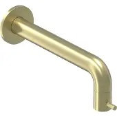 Ivy Aia Bond Wandfonteinkraan Inkortbaar - Geborsteld Mat Goud PVD - Messing - Kranen, Fonteinkranen, Inbouw Fonteinkranen - 8718835178239