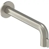 Ivy Aia Pact Fonteinkraan wandmodel 1/2"aansluiting, inkortbaar Geborsteld nickel PVD