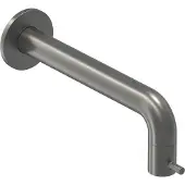Ivy Aia Bond Wandfonteinkraan Inkortbaar - Geborsteld Metal Black PVD - Messing - Kranen, Fonteinkranen, Inbouw Fonteinkranen - 8718835178253