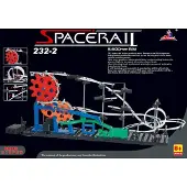 Spacerail Knikkerbaan Level 2 - Met raders en bewegende baandelen