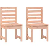 vidaXL Tuinstoelen 2 st 50x48x91,5 cm massief douglashout