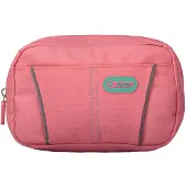 Totto AC52KLA002-1910Z-P25, Zachte pennenetui, polyester, roze, effen, met rits, voor meisjes