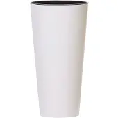 Prosperplast 15.5l Tubus Slim Collection 25x25x47.6 Cm Za4069 Flowerpot Transparant