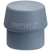 HALDER SIMPLEX 3203060 TPE-MID, slaginzet, 60 mm