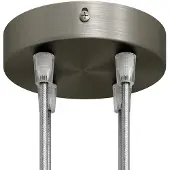 Creative Cables Krm574ftis Metalen Cilindrische Lamp Plafondrozet Kit