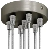 Creative Cables Krm576ftis Metalen Cilindrische Lamp Plafondrozet Kit