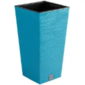 Prosperplast 7.5l Furu Collection 24x24x45 Cm Flowerpot Blauw