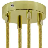 Creative Cables Krm574fgoterm Metalen Cilindrische Lamp Plafondrozet Kit