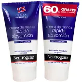 Neutrogena Quick Absortion Hand Cream 75ml 2 Pack Wit,Blauw