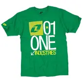 One Industries Euro Short Sleeve T-shirt Groen L Man